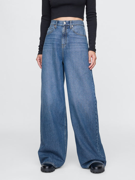 Sky High Rise UltraSoft Baggy Jeans