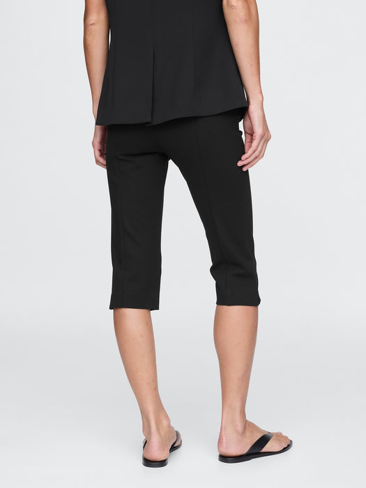 High Rise Ponte Capris