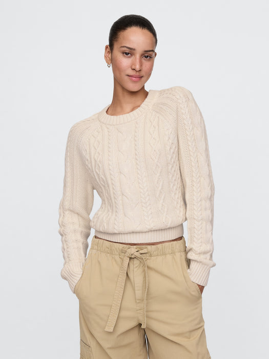 Classic Cable-Knit Sweater