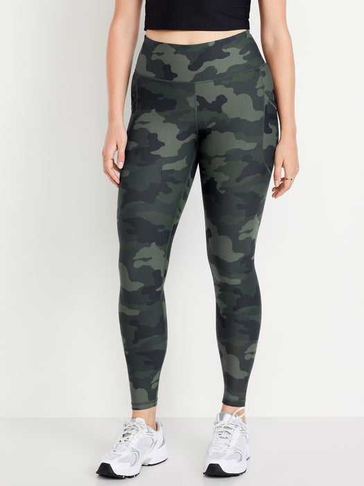 High-Waisted PowerSoft Full-Length Pocket Leggings