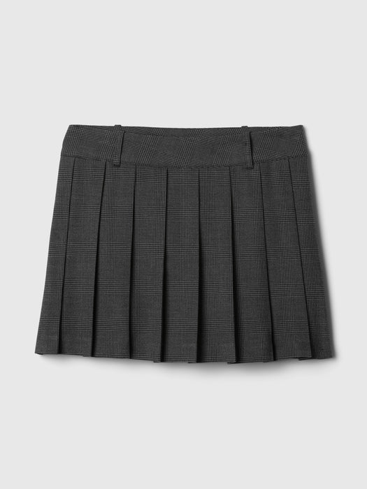 Pleated Mini Skort