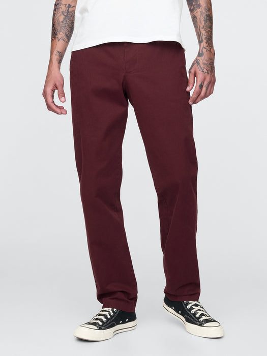 Modern Khakis in Straight Fit with GapFlex