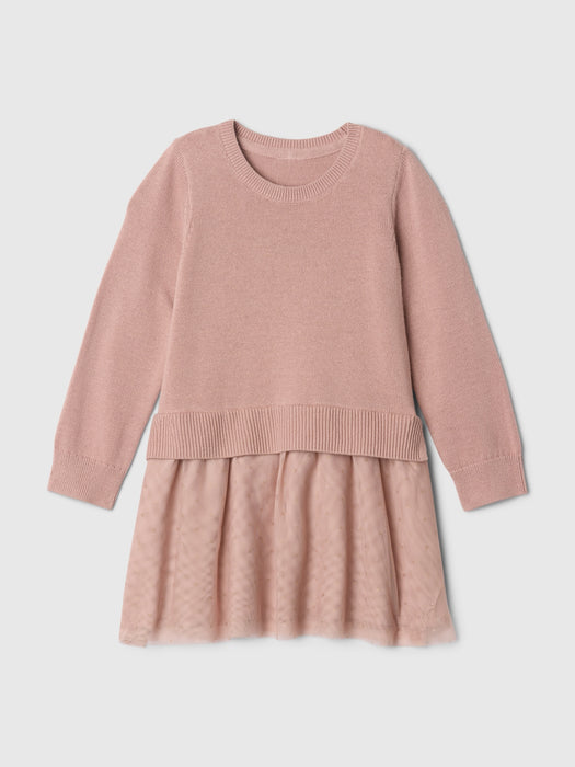 babyGap 2-in-1 Sweater Tulle Dress