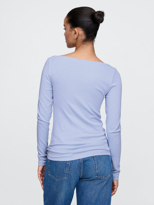 Modern Boatneck T-Shirt