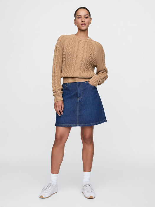 Classic Cable-Knit Sweater