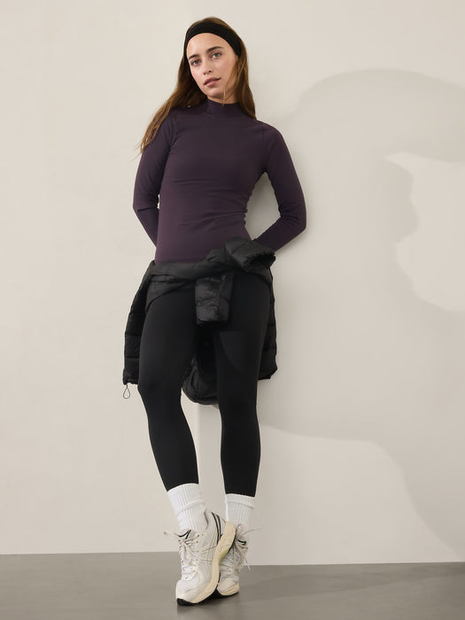 Renew Seamless Mock Neck Top