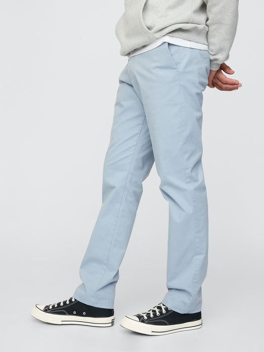 Modern Khakis in Straight Fit with GapFlex