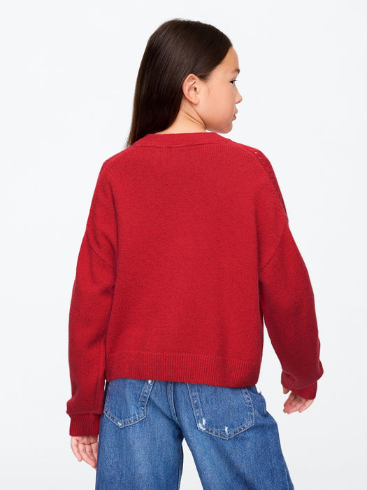 Kids CashSoft Crewneck Sweater