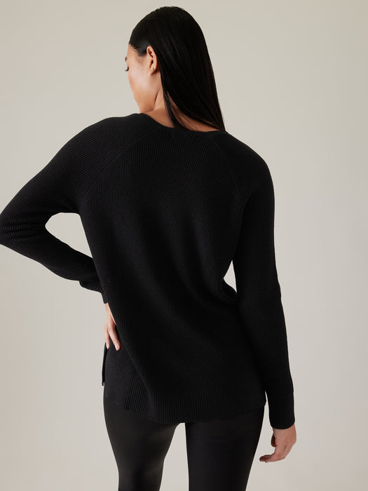 Hanover Refined V-Neck Sweater