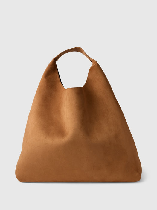 Vegan Suede Slouchy Tote Bag GAP International