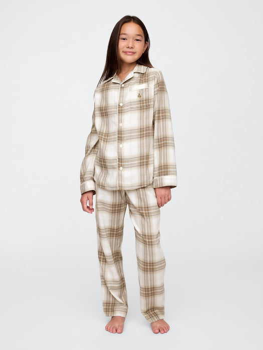 Kids Recycled Flannel PJ set