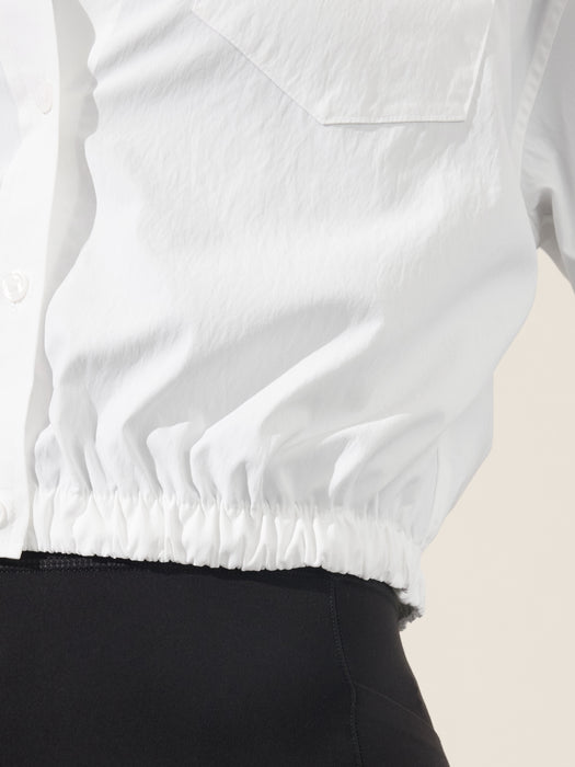 Midday Bubble Hem Shirt