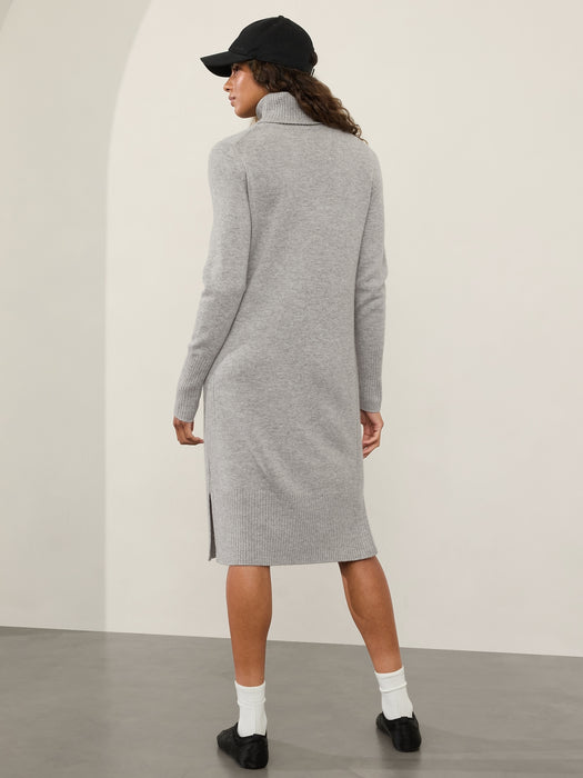 Alpine Turtleneck Sweater Dress