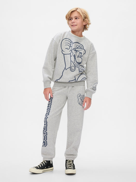 Kids Vintage Soft Graphic Joggers