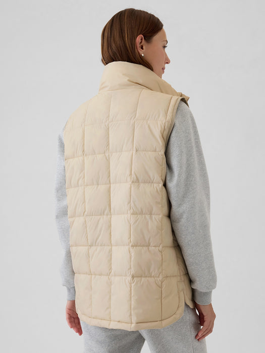 Recycled Lightweight Quilted Puff Vest