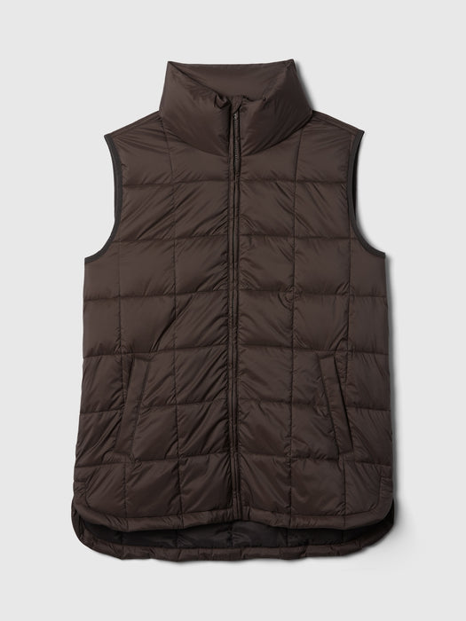 Recycled Lightweight Quilted Puff Vest