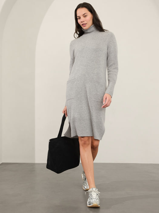 Alpine Turtleneck Sweater Dress