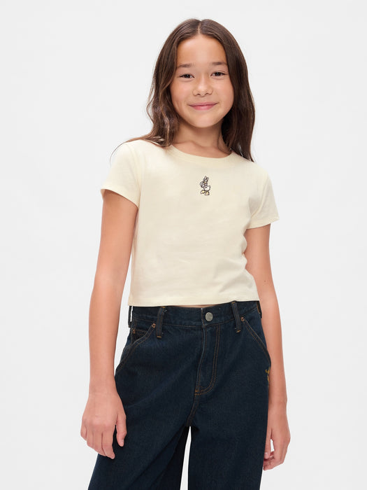 Gap × Disney Kids Embroidered T-Shirt