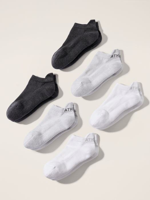 Athleta Everyday Ankle Sock 6-Pack