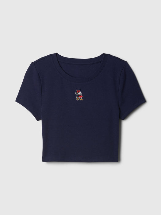 Gap × Disney Cropped Crewneck T-Shirt