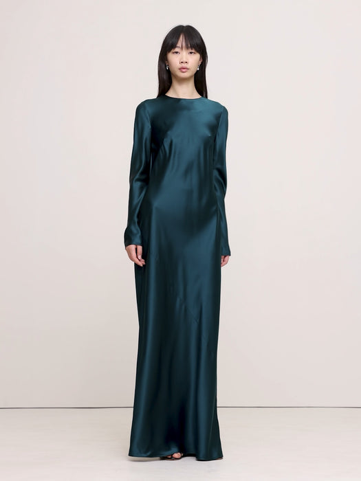 Abigail Silk Maxi Dress