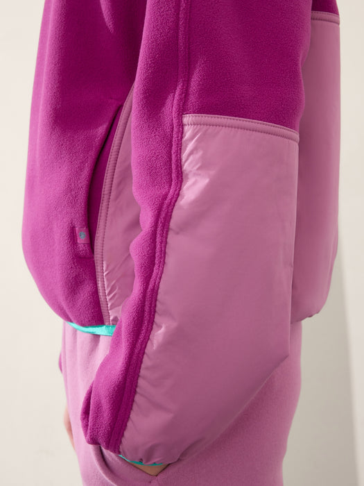 Athleta Girl Microfleece Half Zip