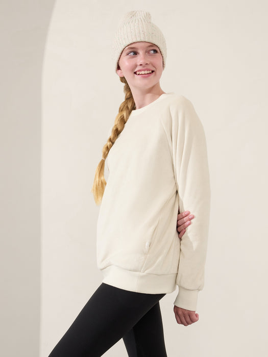 Athleta Girl Feelin' Great Crewneck Sweatshirt