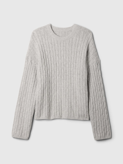 CashSoft Cable-Knit Sweater