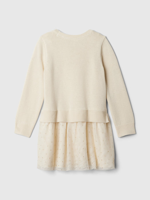 babyGap 2-in-1 Sweater Tulle Dress