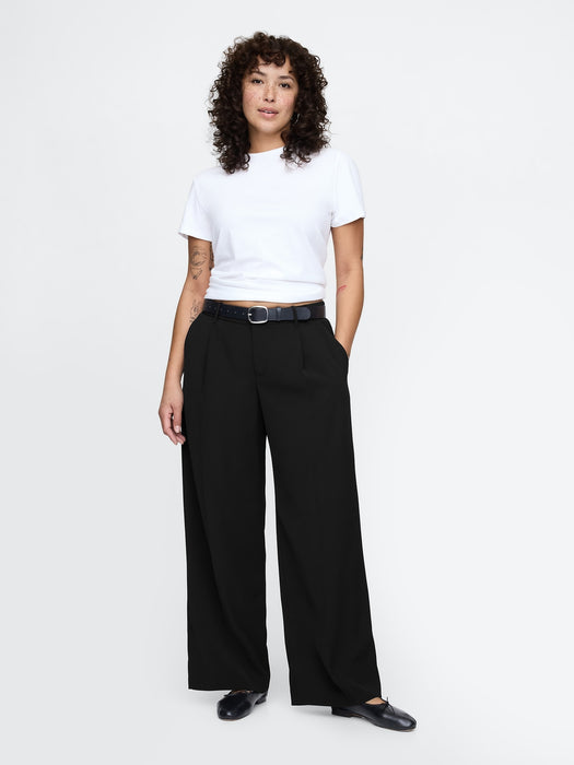 365 Low Rise Pleated Trousers