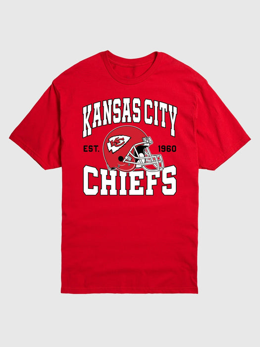 NFL Kansas City Chiefs Helmet Graphic Tee