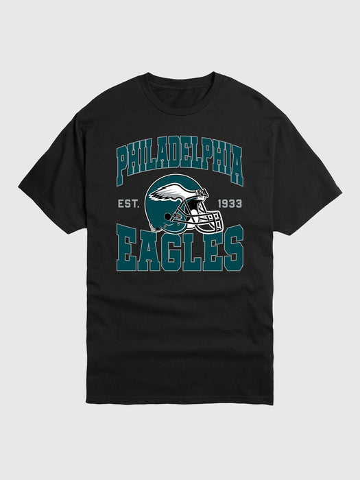 NFL Philadelphia Eagles Helmet Graphic Tee