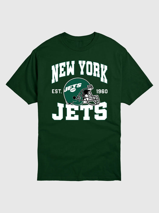 NFL New York Jets Helmet Graphic Tee