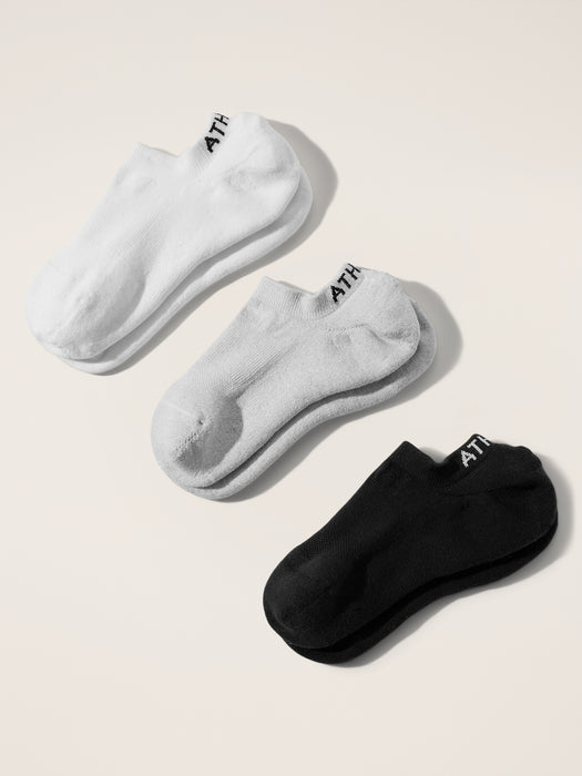 Athleta Everyday No Show Sock 3-Pack