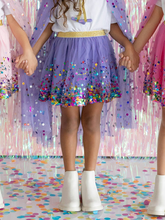 Sweet Wink Lavender Confetti Tutu