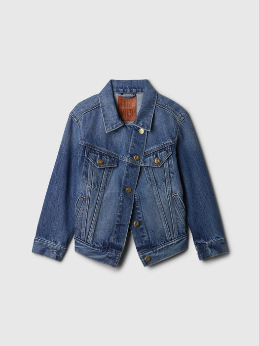 Gap × Cult Gaia Kids Asymmetrical Denim Jacket