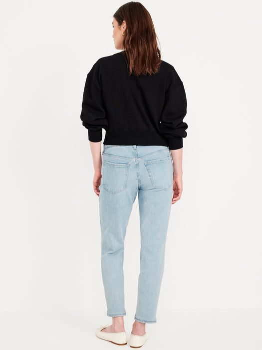 Mid-Rise OG Straight Ankle Jeans