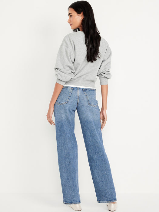 High-Waisted OG Loose Ripped Jeans