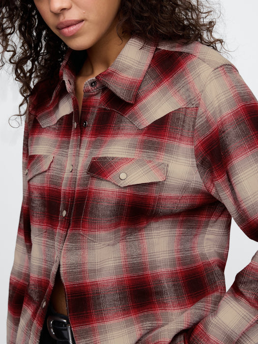 Flannel Western Shirt