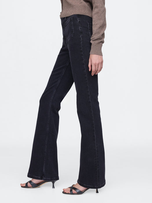 High Rise '70s Flare Jeans