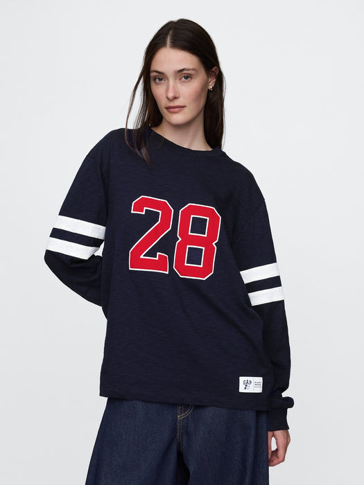 Gap × Disney Varsity Jersey T-Shirt