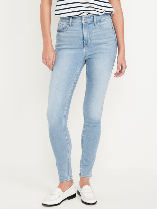 Extra High-Waisted Rockstar 360° Stretch Super-Skinny Jeans