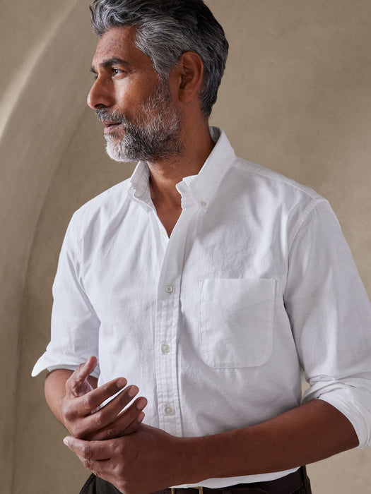 Standard-Fit Oxford Shirt