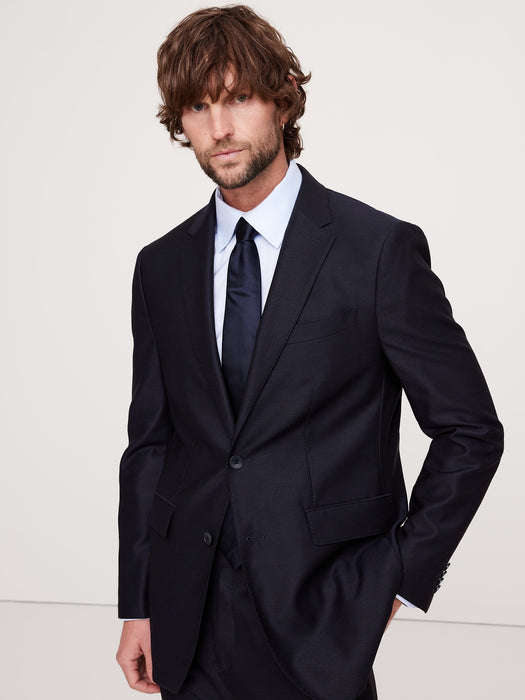 Signature Italian Hopsack Suit Jacket