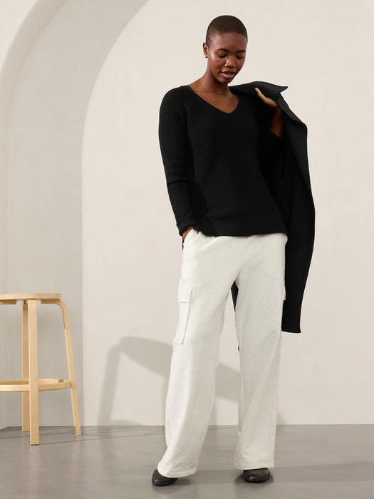 Hanover Refined V-Neck Sweater