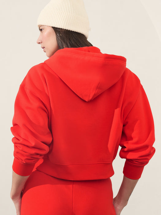 Forever Fleece Ultra Crop Full Zip