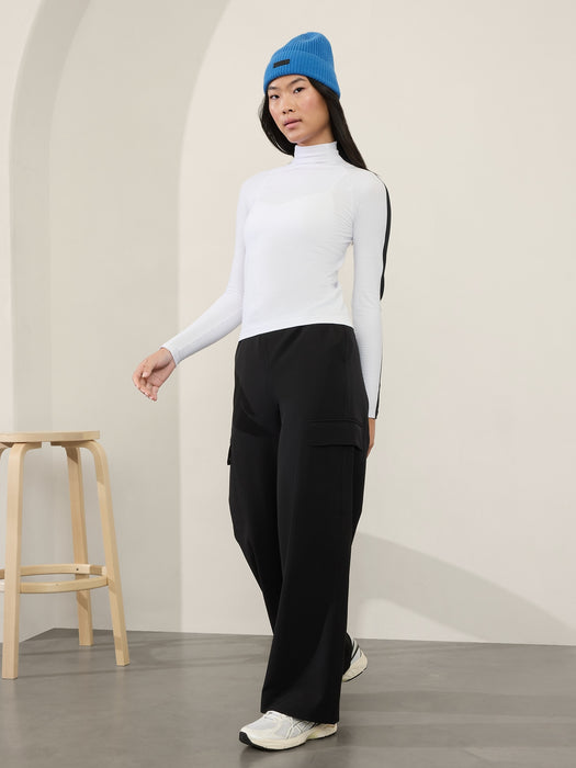 Renew Seamless Mock Neck Top