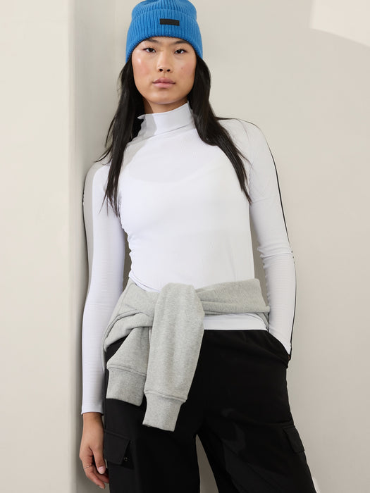 Renew Seamless Mock Neck Top