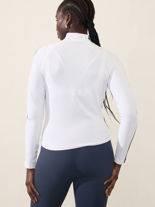 Renew Seamless Mock Neck Top