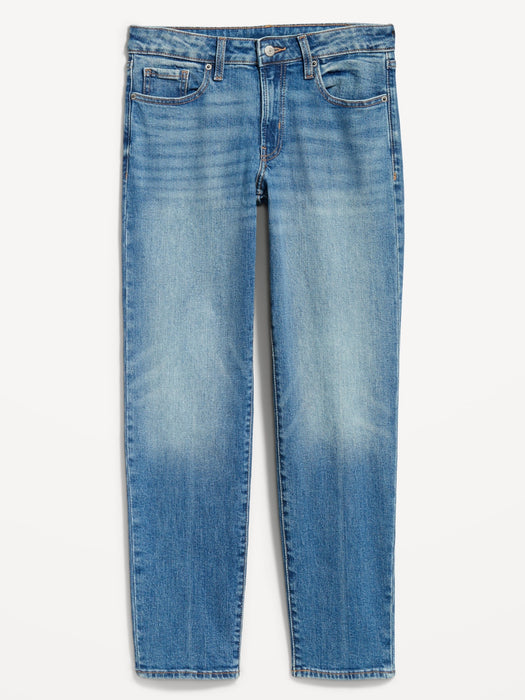 Mid-Rise OG Straight Ankle Jeans